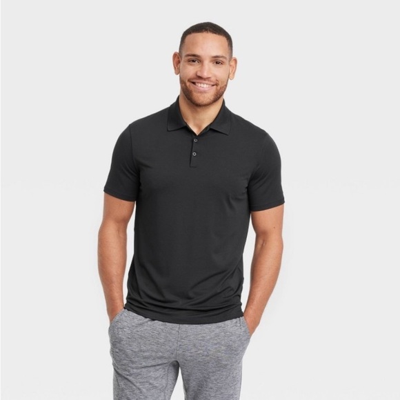 Men's Textured Polo Shirt - All In Motion™
Black XL new - Picture 2 of 5